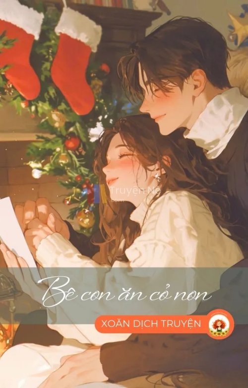 BÊ CON ĂN CỎ NON